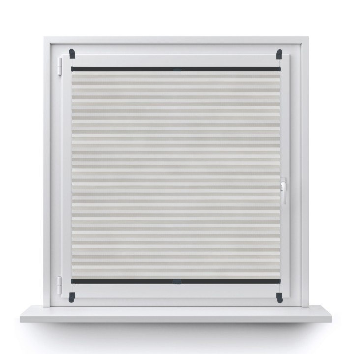 Plisa bezinwazyjna Bambus Przyciemniająca Biała 613