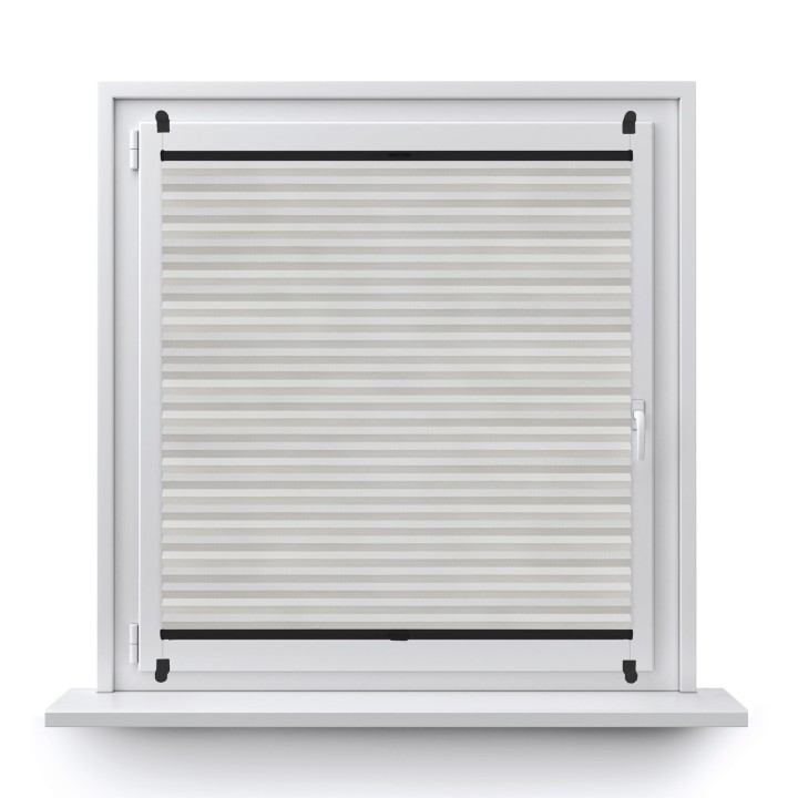 Plisa bezinwazyjna Bambus Przyciemniająca Biała 613