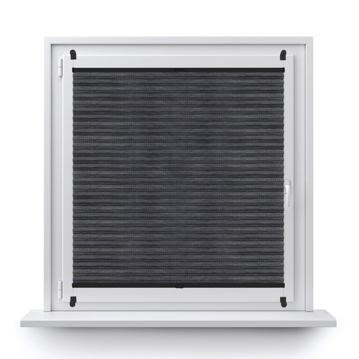 Plisa bezinwazyjna Bambus Przyciemniająca Ciemnoszara 609