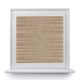 Plisa bezinwazyjna Bambus Przyciemniająca Kremowa 607