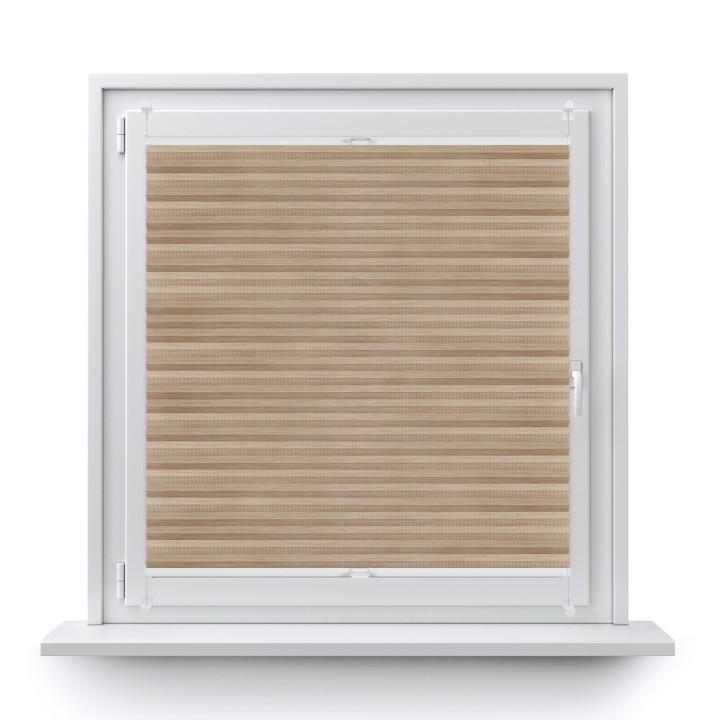 Plisa bezinwazyjna Bambus Przyciemniająca Kremowa 607