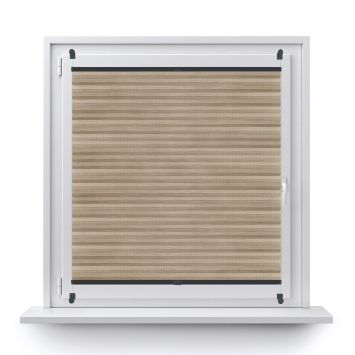 Plisa bezinwazyjna Bambus Przyciemniająca Kremowa 607
