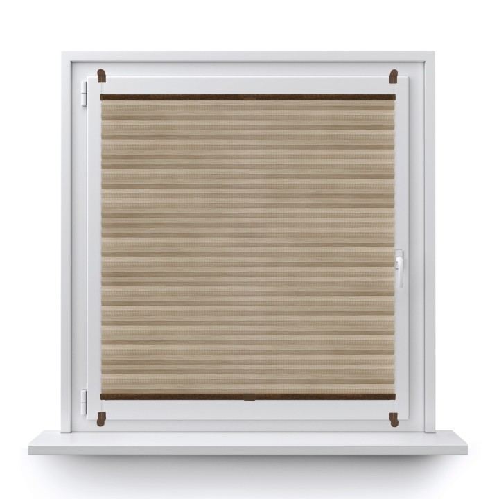 Plisa bezinwazyjna Bambus Przyciemniająca Kremowa 607