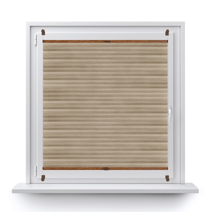 Plisa bezinwazyjna Bambus Przyciemniająca Kremowa 607