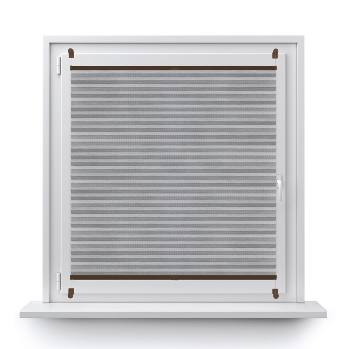 Plisa bezinwazyjna Bambus Przyciemniająca Szara 615