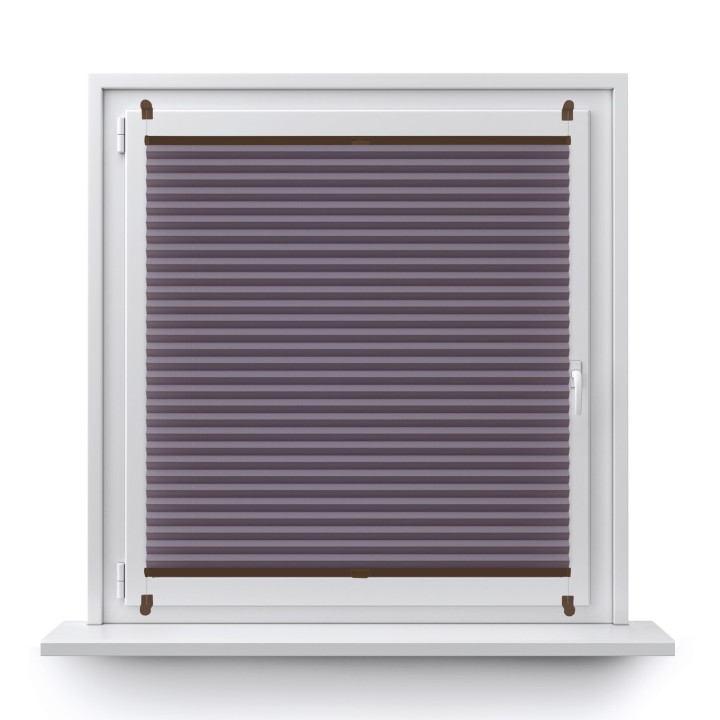 Plisa bezinwazyjna Basic Premium Przyciemniająca Lawendowa 118