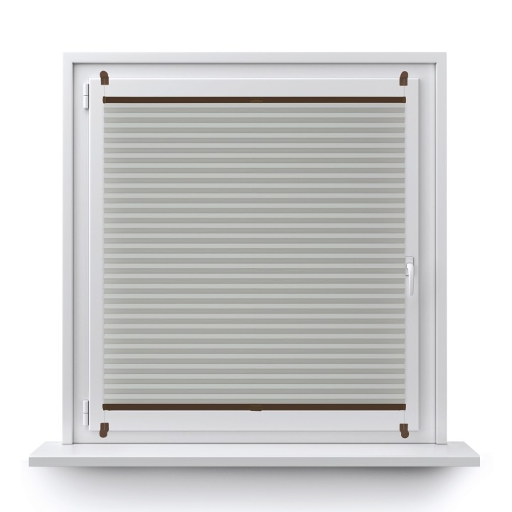 Plisa bezinwazyjna Basic Premium Przyciemniająca Jasna Szara 111