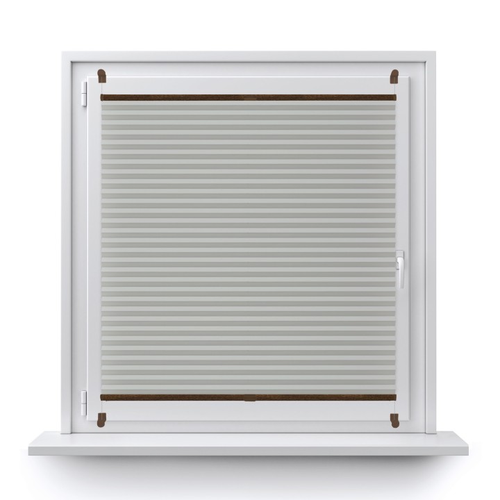 Plisa bezinwazyjna Basic Premium Przyciemniająca Jasna Szara 111