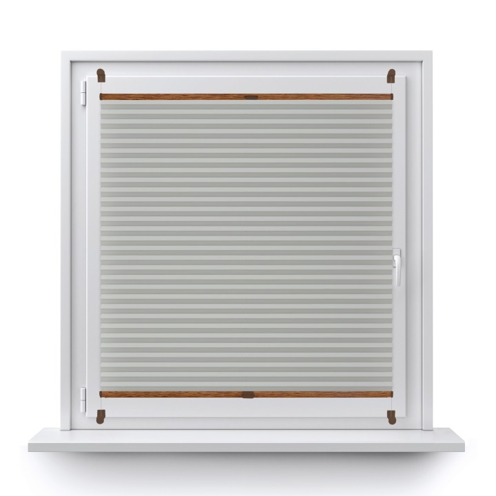 Plisa bezinwazyjna Basic Premium Przyciemniająca Jasna Szara 111