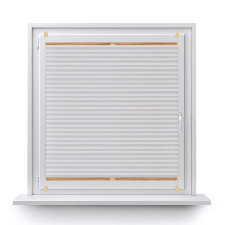 Plisa bezinwazyjna Basic Premium Przyciemniająca Biała 116