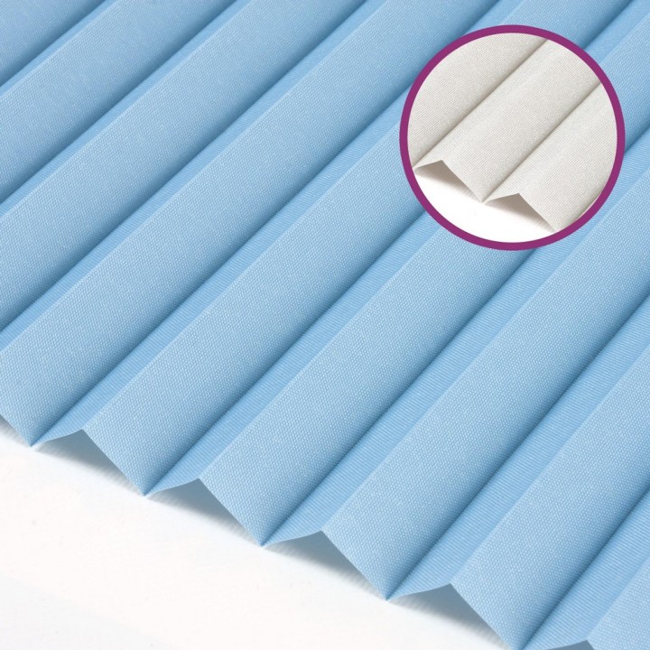 Plisa bezinwazyjna Natural Pearl Przyciemniająca Niebieska 405