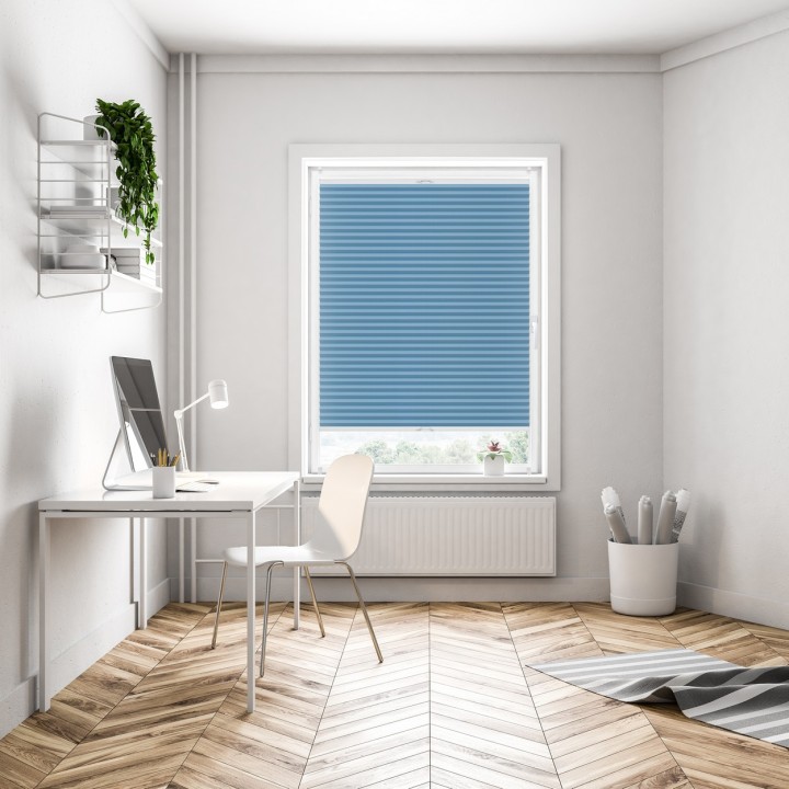 Plisa bezinwazyjna Natural Pearl Przyciemniająca Niebieska 405