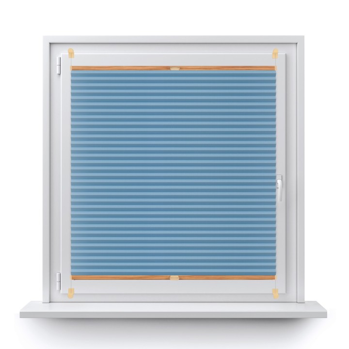 Plisa bezinwazyjna Natural Pearl Przyciemniająca Niebieska 405