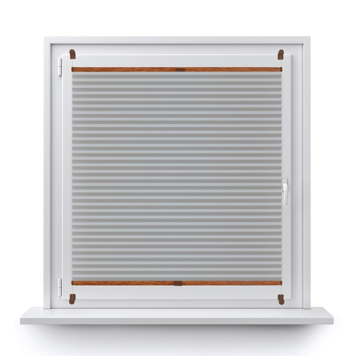 Plisa bezinwazyjna Natural Pearl Przyciemniająca Jasna Szara 406