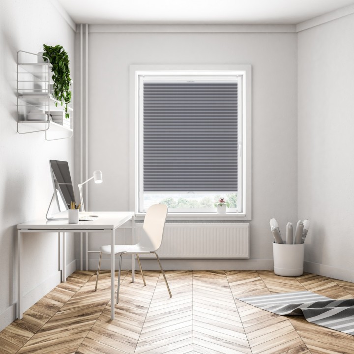 Plisa bezinwazyjna Natural Pearl Przyciemniająca Szara 407