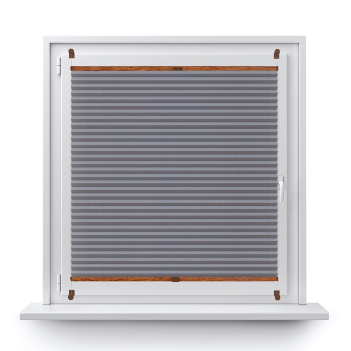 Plisa bezinwazyjna Natural Pearl Przyciemniająca Szara 407