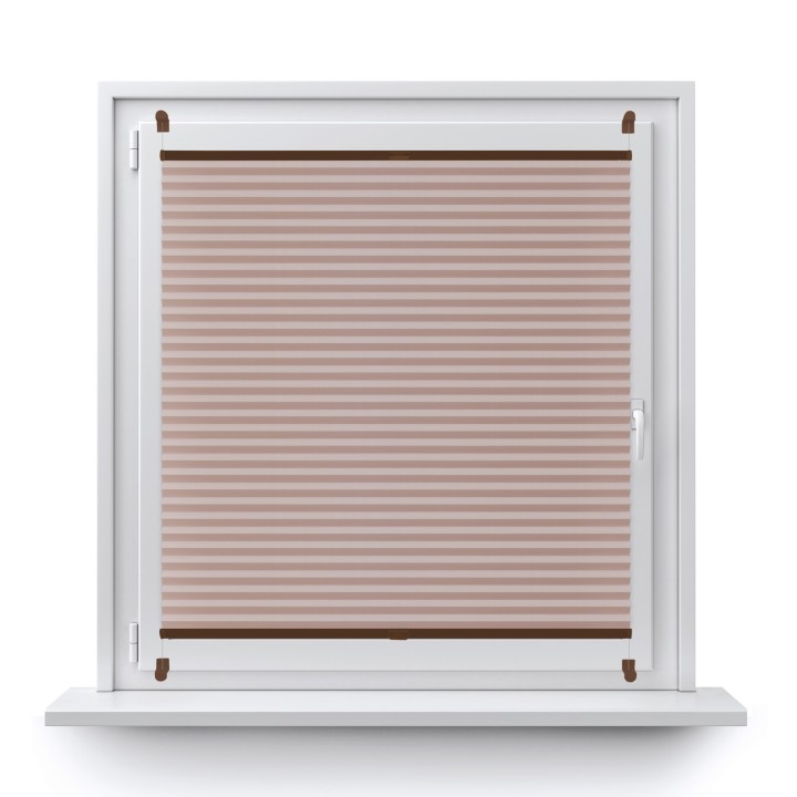 Plisa bezinwazyjna Natural Pearl Przyciemniająca Różowa 409