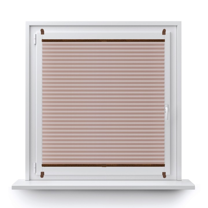 Plisa bezinwazyjna Natural Pearl Przyciemniająca Różowa 409