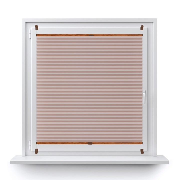 Plisa bezinwazyjna Natural Pearl Przyciemniająca Różowa 409