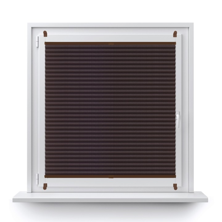 Plisa bezinwazyjna Natural Pearl Przyciemniająca Brązowa 410