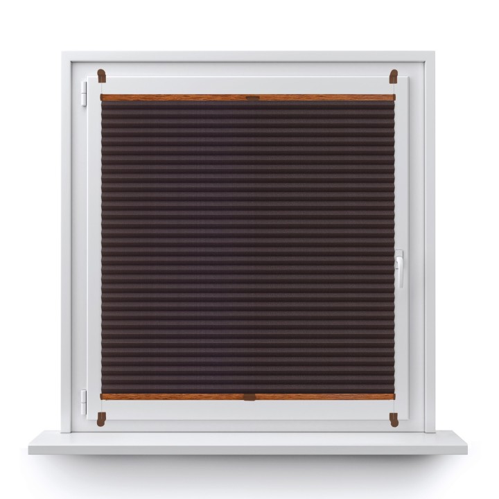 Plisa bezinwazyjna Natural Pearl Przyciemniająca Brązowa 410