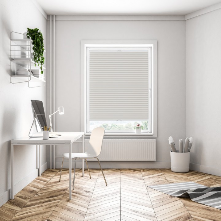 Plisa bezinwazyjna Natural Pearl Przyciemniająca Biała 401