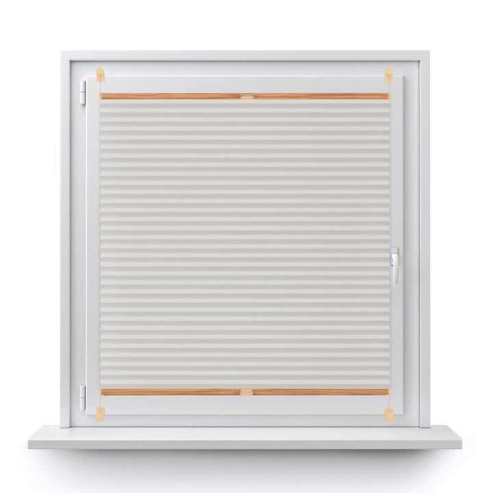 Plisa bezinwazyjna Natural Pearl Przyciemniająca Biała 401