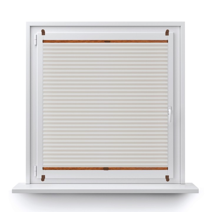 Plisa bezinwazyjna Natural Pearl Przyciemniająca Biała 401