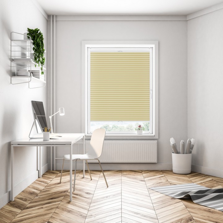 Plisa bezinwazyjna Natural Pearl Przyciemniająca Żółta 402