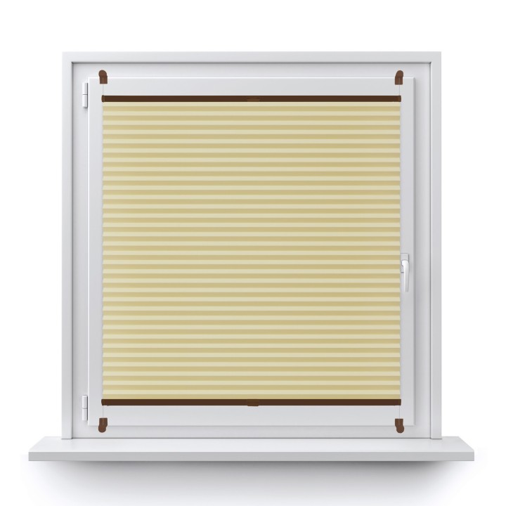 Plisa bezinwazyjna Natural Pearl Przyciemniająca Żółta 402