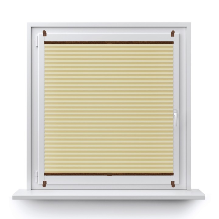 Plisa bezinwazyjna Natural Pearl Przyciemniająca Żółta 402