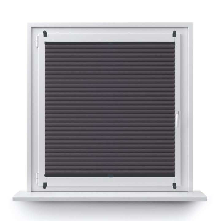 Plisa bezinwazyjna Metallic Przyciemniająca Ciemna Szara 310