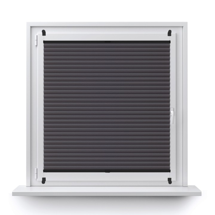 Plisa bezinwazyjna Metallic Przyciemniająca Ciemna Szara 310