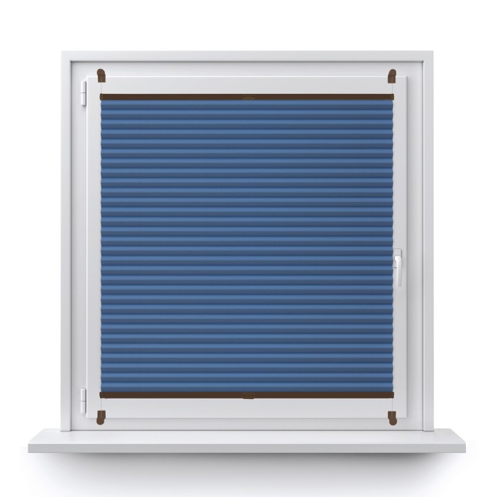 Plisa bezinwazyjna Metallic Przyciemniająca Niebieska 313