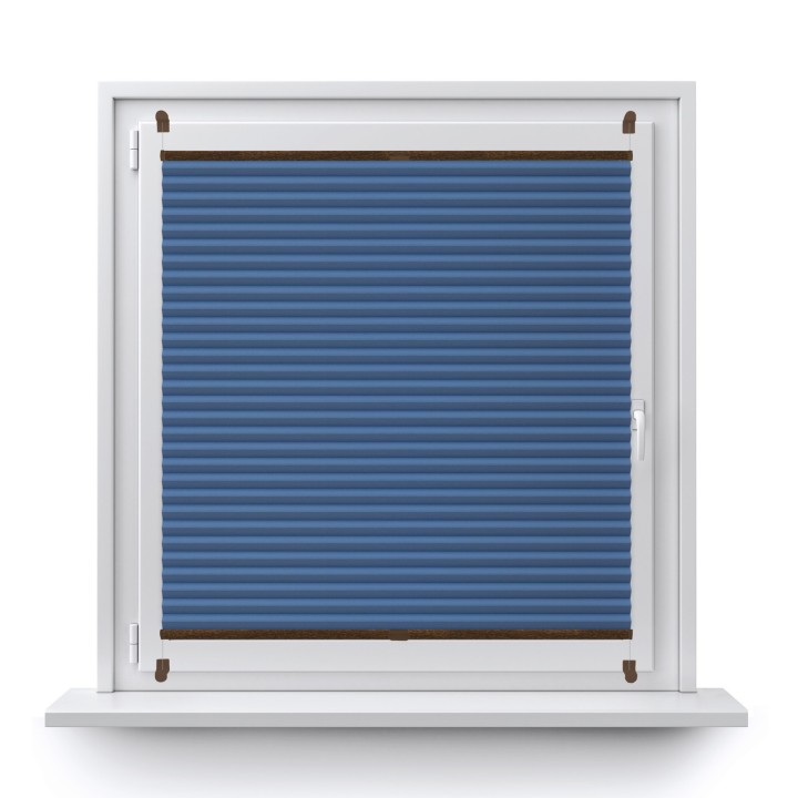 Plisa bezinwazyjna Metallic Przyciemniająca Niebieska 313