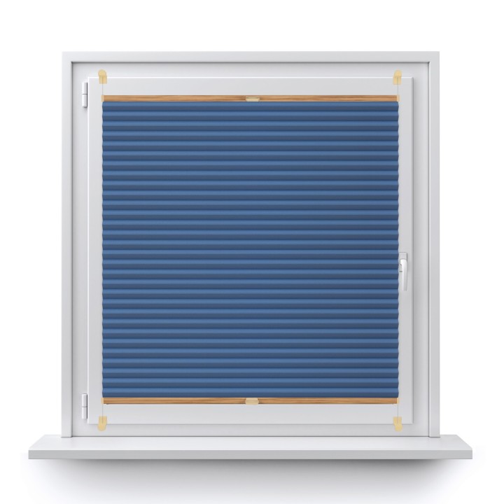 Plisa bezinwazyjna Metallic Przyciemniająca Niebieska 313