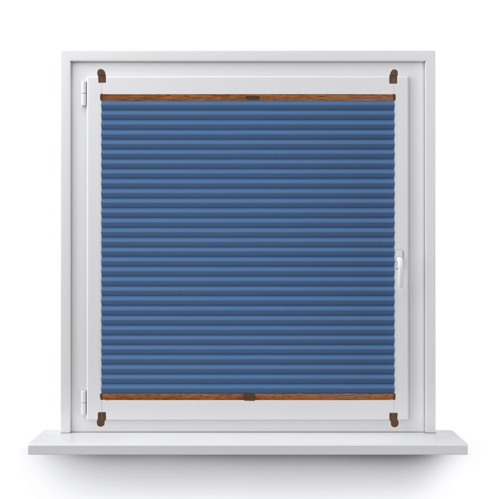 Plisa bezinwazyjna Metallic Przyciemniająca Niebieska 313