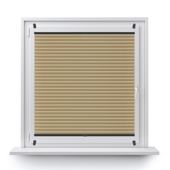 Plisa bezinwazyjna Metallic Przyciemniająca Beżowa M7354