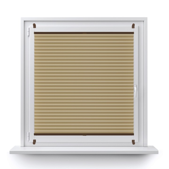 Plisa bezinwazyjna Metallic Przyciemniająca Beżowa M7354