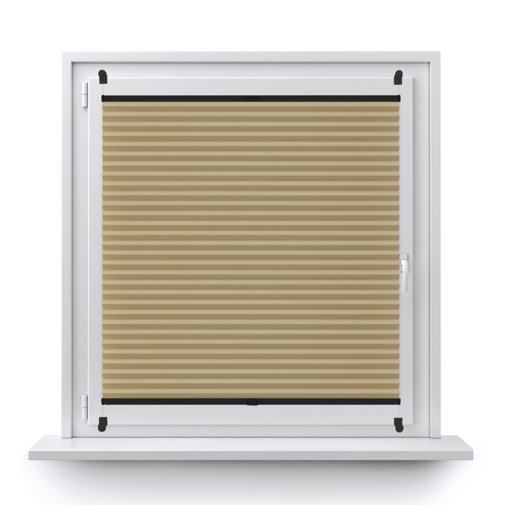 Plisa bezinwazyjna Metallic Przyciemniająca Beżowa M7354