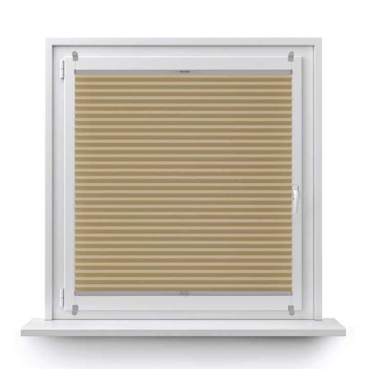 Plisa bezinwazyjna Metallic Przyciemniająca Beżowa M7354