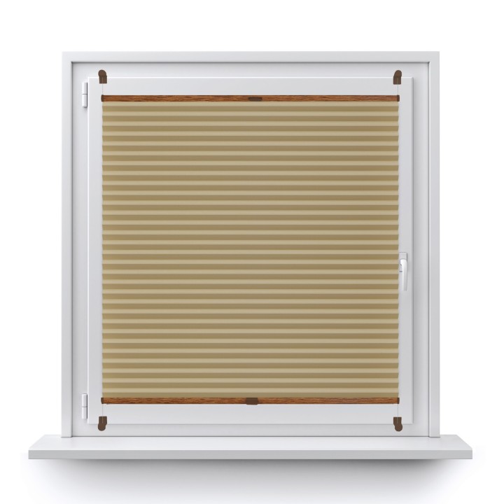 Plisa bezinwazyjna Metallic Przyciemniająca Beżowa M7354