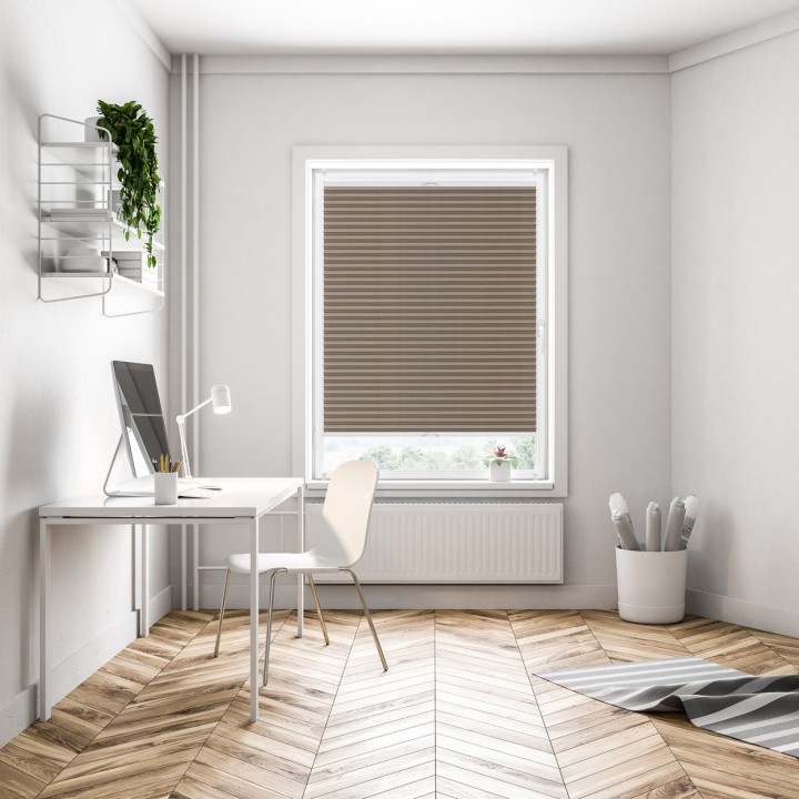 Plisa bezinwazyjna Fair Reflex Przyciemniająca Brązowa 2178