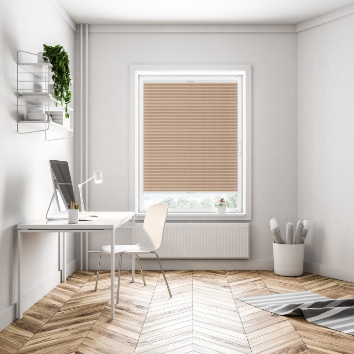 Plisa bezinwazyjna Fair Reflex Przyciemniająca Brązowa Jasna 2347