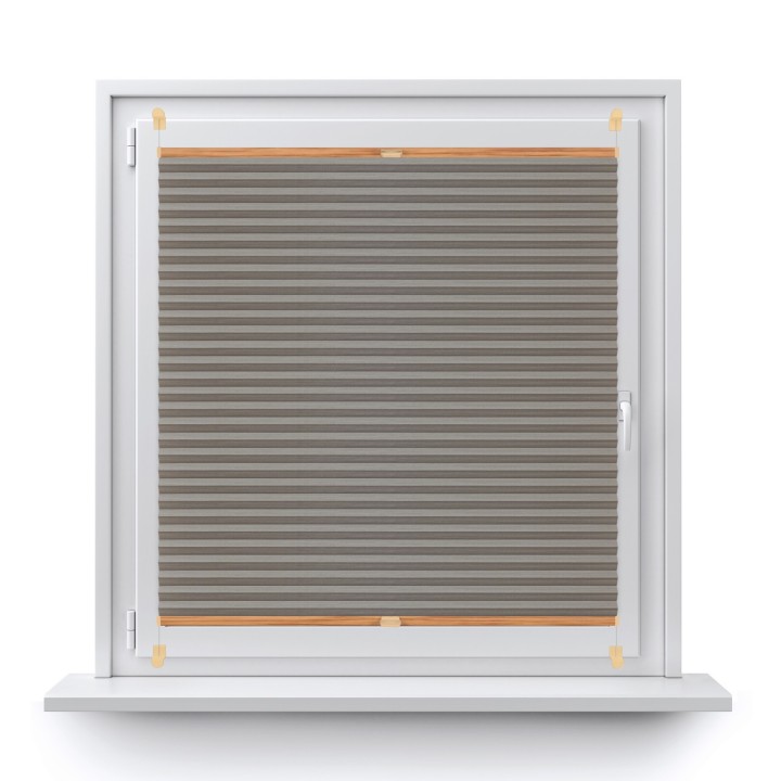 Plisa bezinwazyjna Fair Reflex Przyciemniająca Szara 2370