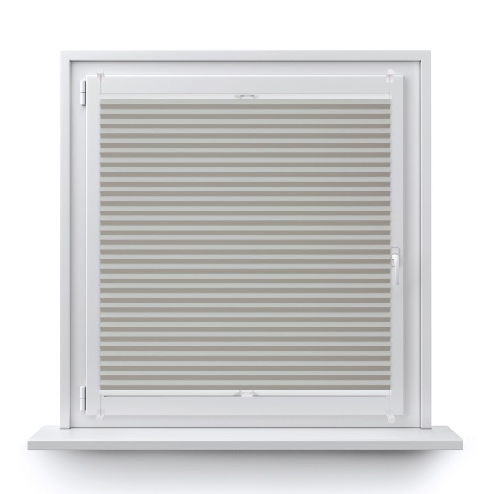 Plisa bezinwazyjna Soft Zaciemniająca Szara Jasna 6082