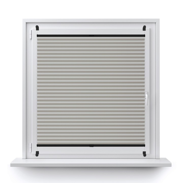 Plisa bezinwazyjna Soft Zaciemniająca Szara Jasna 6082