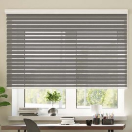 Cassette Superior roller blind Dzień Noc Zaciemniająca Blackout Głęboki Grafit MRG 06