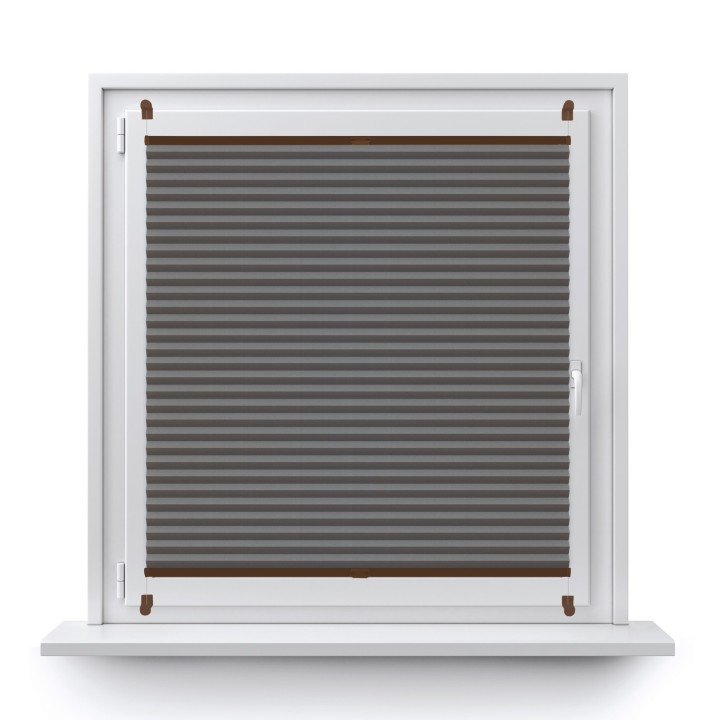 Plisa bezinwazyjna Soft Zaciemniająca Soft Szara 6084