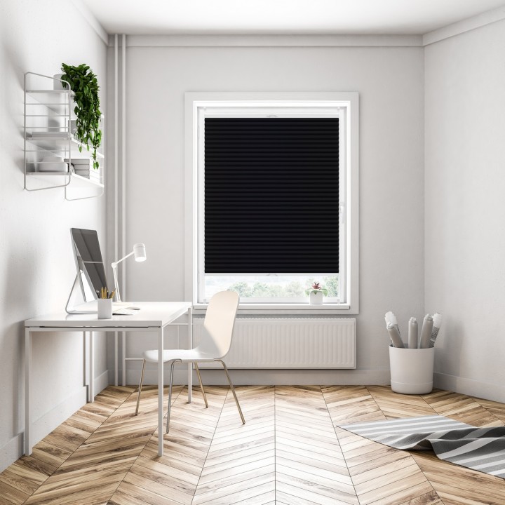 Plisa bezinwazyjna Soft Zaciemniająca Soft Czarna 6086